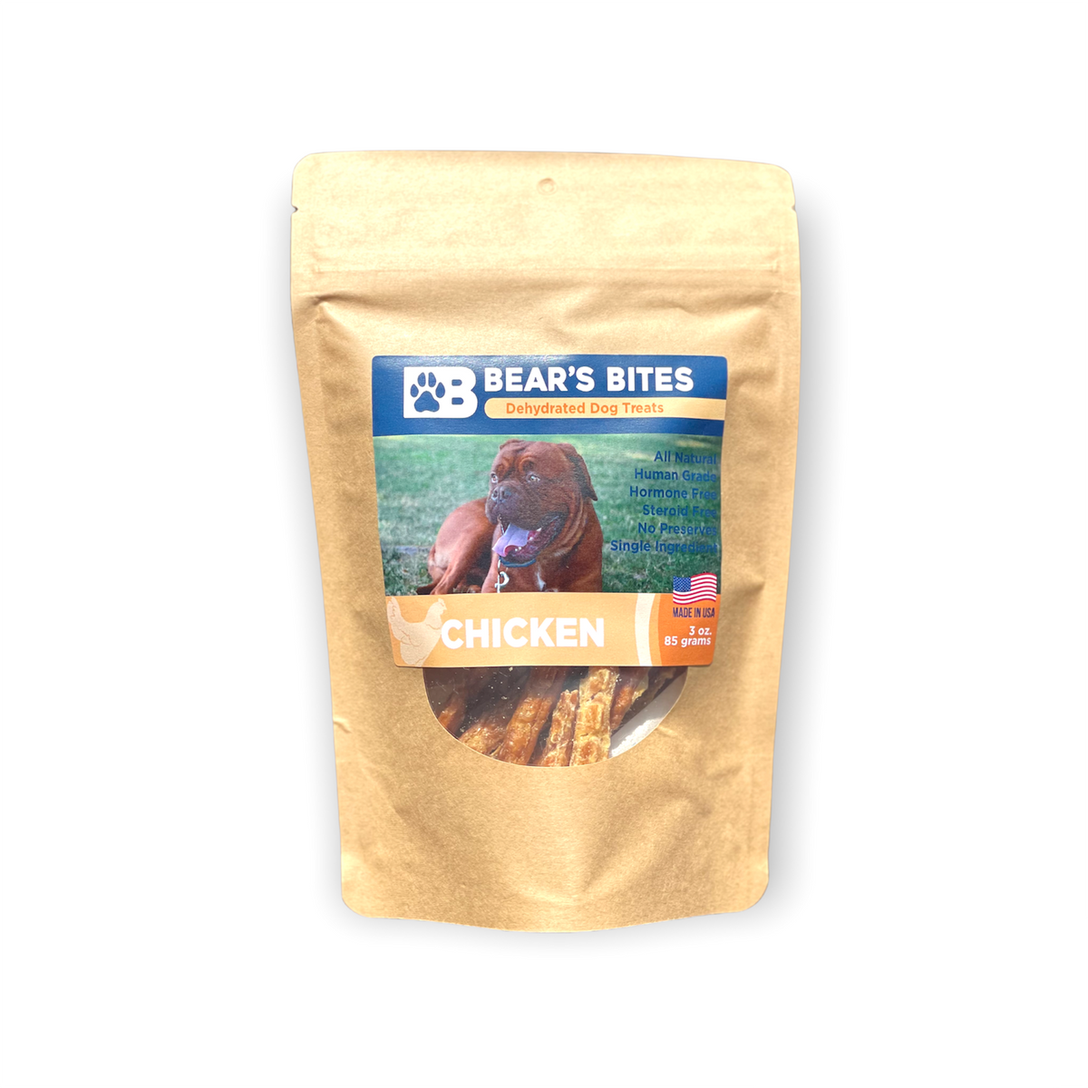 Dehydrated chicken best sale dog treats