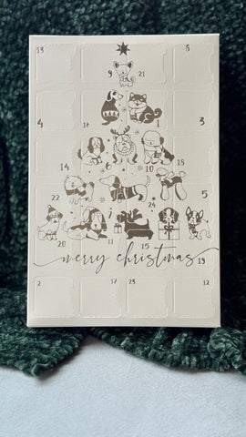 Bear's Bites Advent Calendar with and without chicken bites