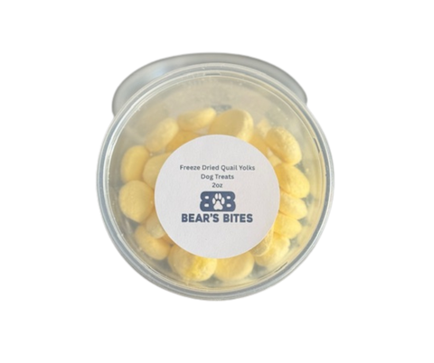 Single Ingredient Freeze Dried Quail Egg Yolks
