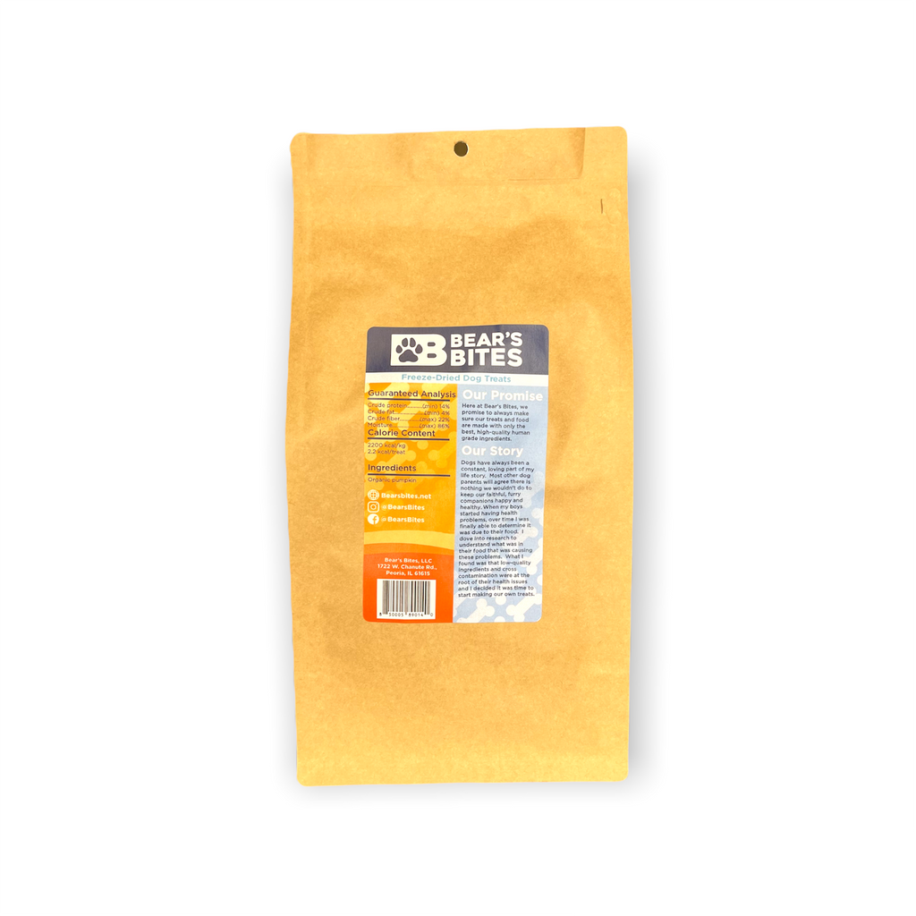 Freeze dried pumpkin dog treats best sale