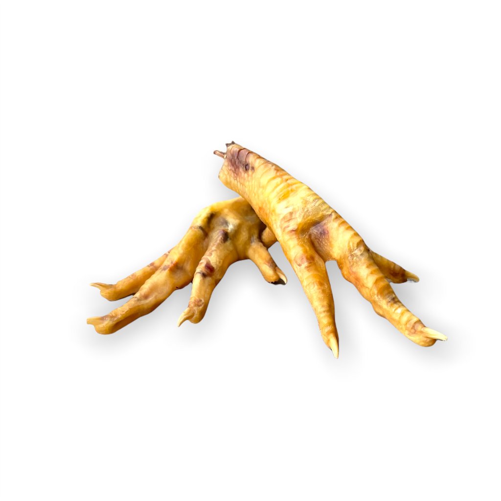 Single Ingredient Dehydrated Chicken Feet Dog Chews